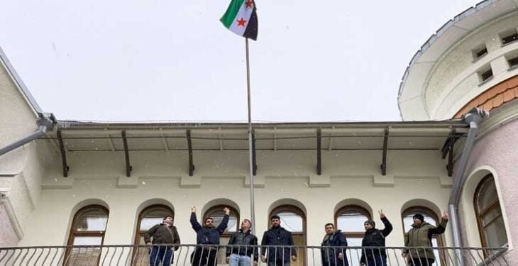 شبيحة النظام مازالت تعمل في موسكو متلونة بالأخضر